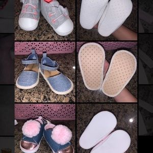 ***3 PAIRS OF BABYGIRL SHOES***